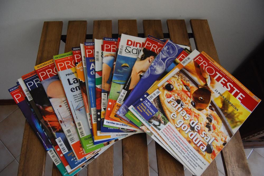 67 Revistas "Deco Proteste" + 67 Revistas "Dinheiro & Direitos"