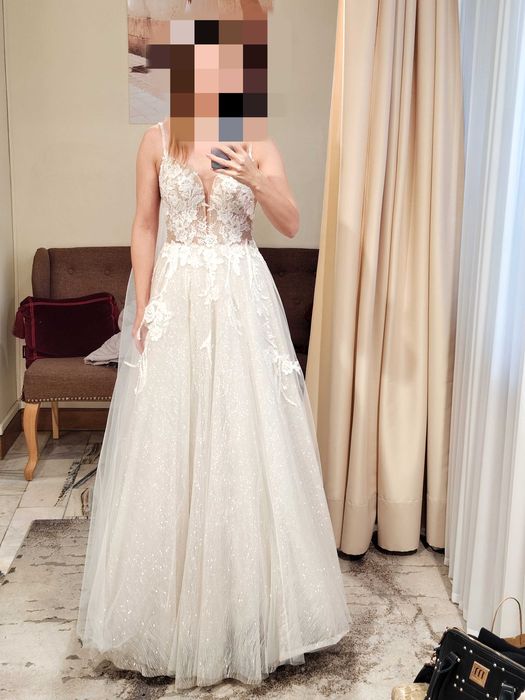 Suknia ślubna, Fulara i Żywczyk, rozmiar xs/s