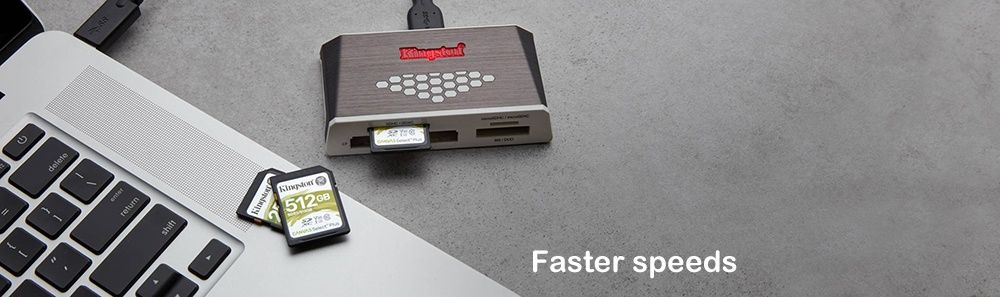 Карта памяти Kingston Canvas 64 гб