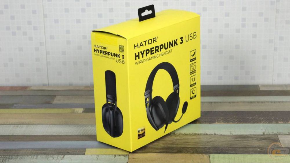 HATOR Hyperpunk 3 USB Black 7.1