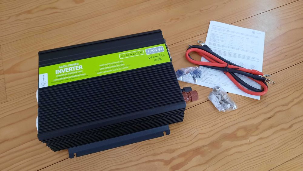Inversor - Xunzel MJ1200-24 (DC a AC)