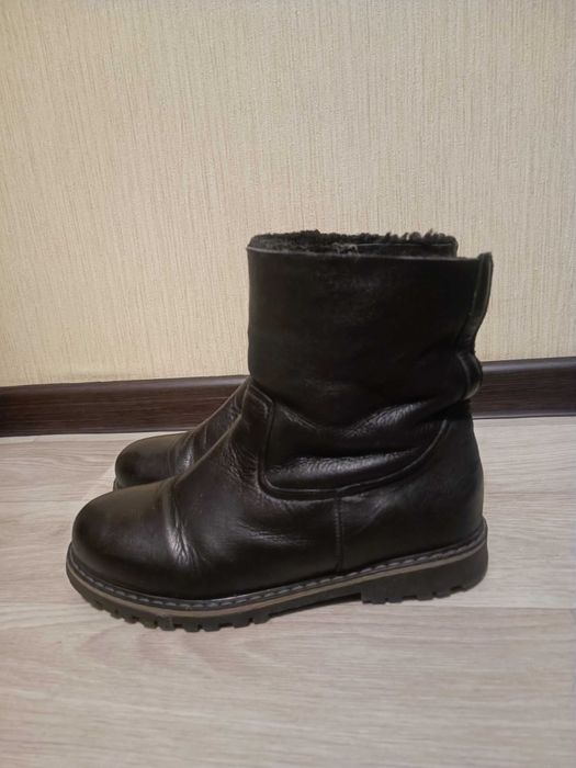 Шкіряні зимні чоботи Sekada