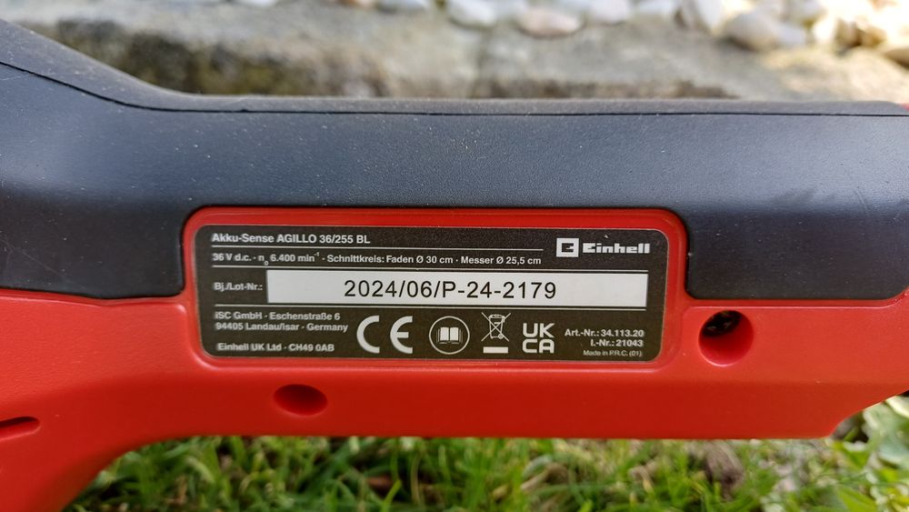 Roçadora a bateria Einhell