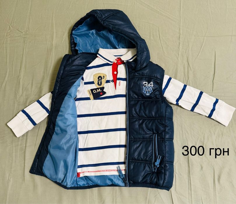Одяг для хлопчика в ідеальному стані 5-6 роки