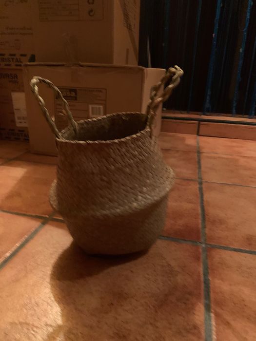 Cestos de verga para uso ou decoração