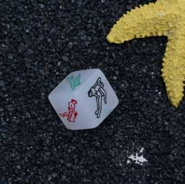 Кубик с позами неоновый секс игра позы камасутра подарок еротична гра