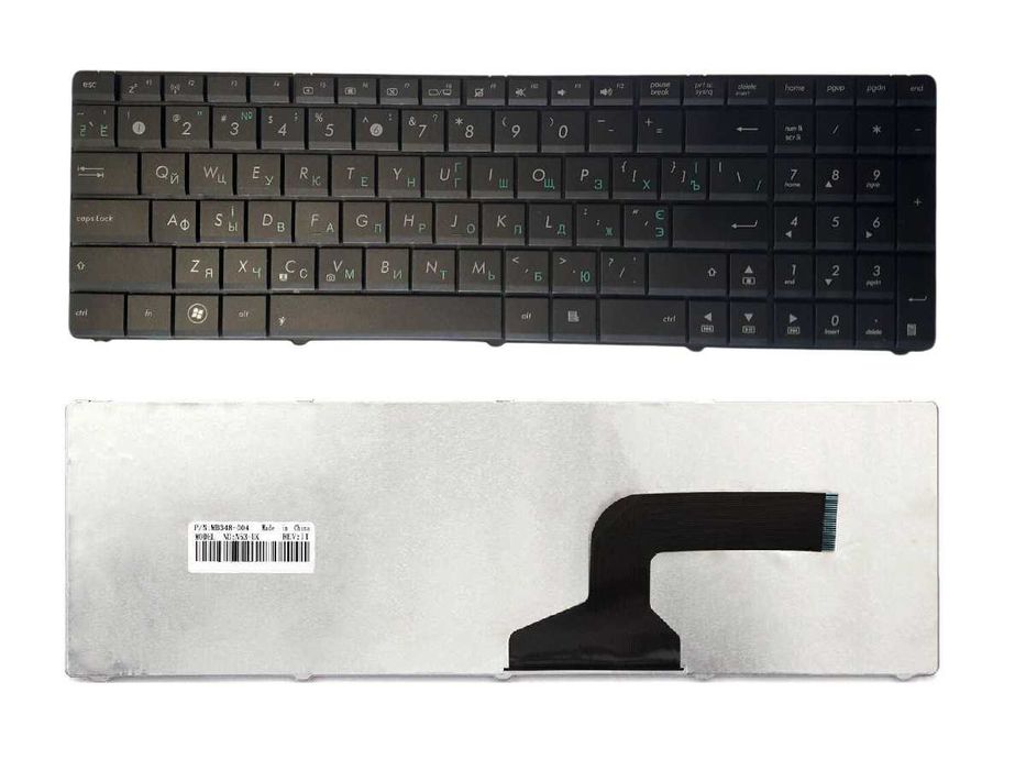 УКР клавиатура Asus X54Hr X55Vd K52J K53Sf K54C K72Dr N53Sm N61Vg X73