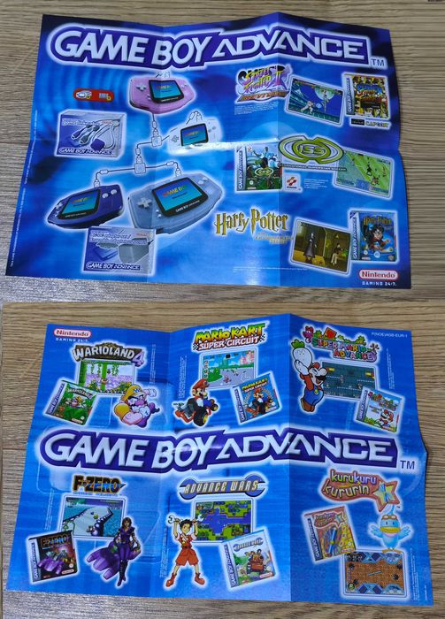 Nintendo GameBoy Advance Platinum Edition BOX kolekcjonerski