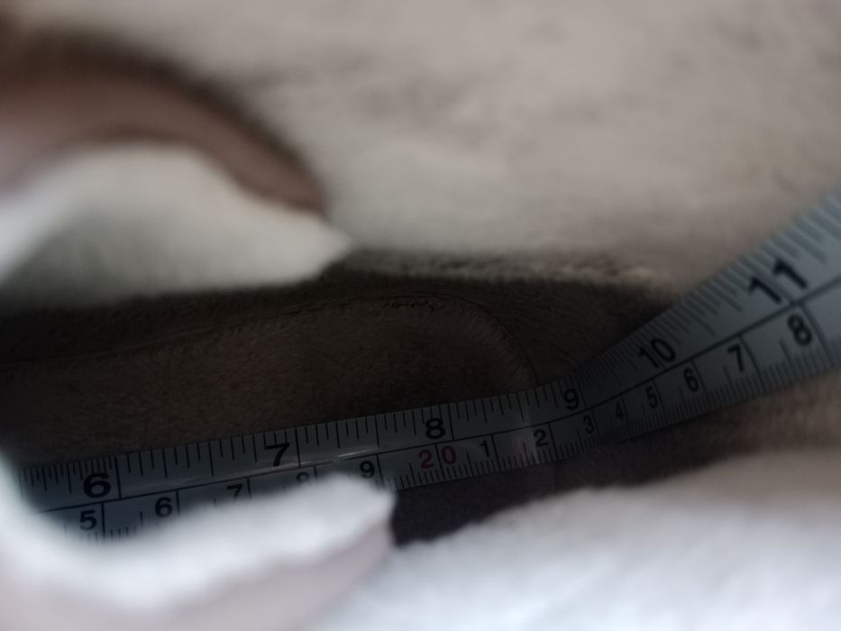 Buty trampki wysokie ocieplane na rzep brązowe beżowe HM rozm. 35