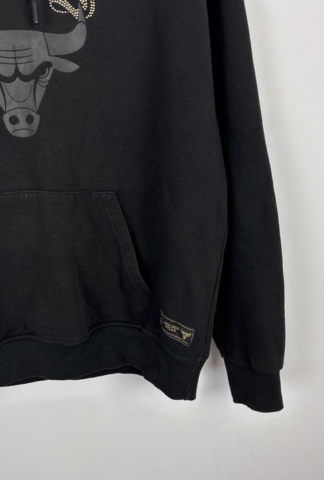 Bluza męska NBA Chicago BULLS boxy hoodie kaptur r. L