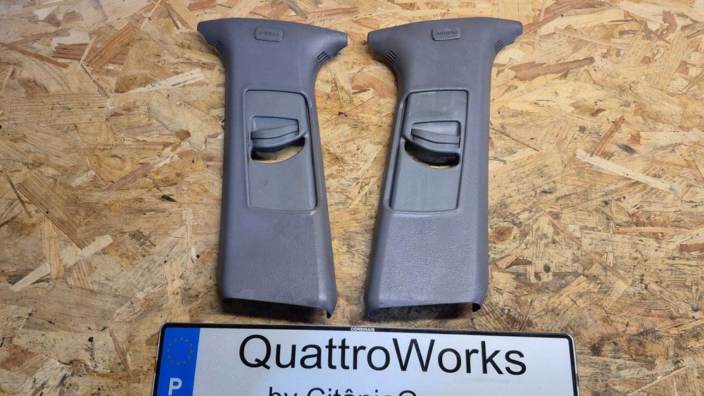 AUDI A4 B5 (8D)- Pilares B Facelift 1999 até 2001 C/ Airbag - Cinza