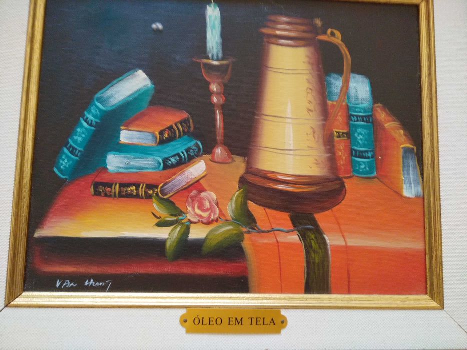 Van Hunt Original Pintor fal.em 1910
Pintura Óleo sobre tela, assinada