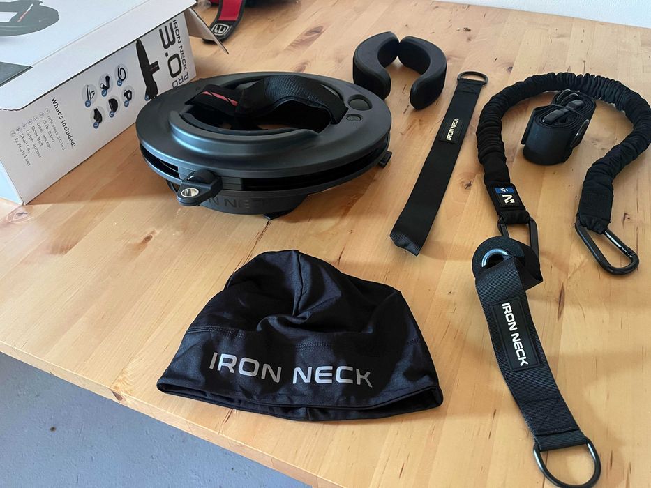 Iron Neck 3.0 Pro - Condição perfeita, topo de gama