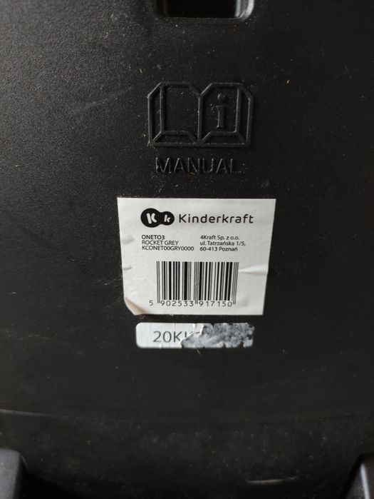 Fotelik samochodowy Kinder Kraft