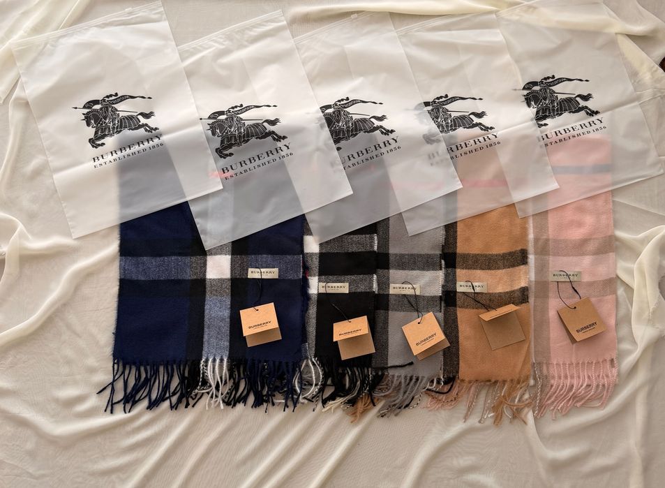 Шарф Burberry 32/180см Кашемір