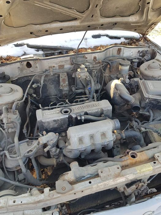 Nissan Bluebird U11 Універсал на розборку: Двигун 2.0 дизель LD20, КПП, Кузовщина, Решітка, Кришка багажника