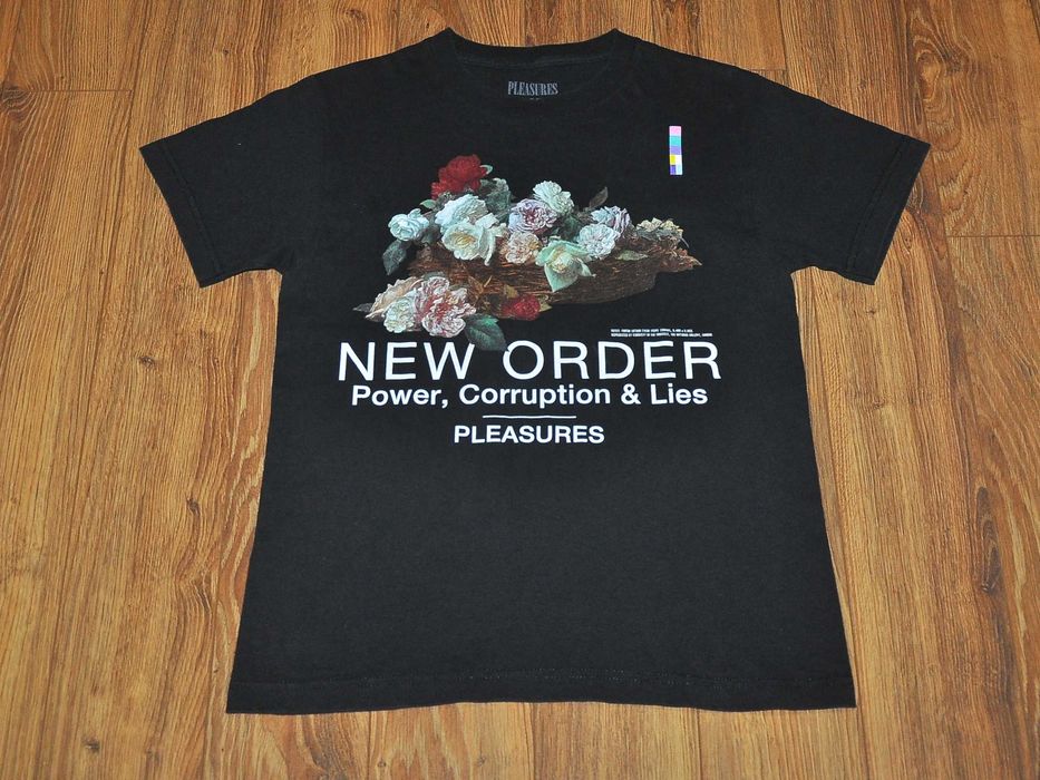 NEW ORDER - Power,Corruption & Lies Pleasures - koszulka rozm.S