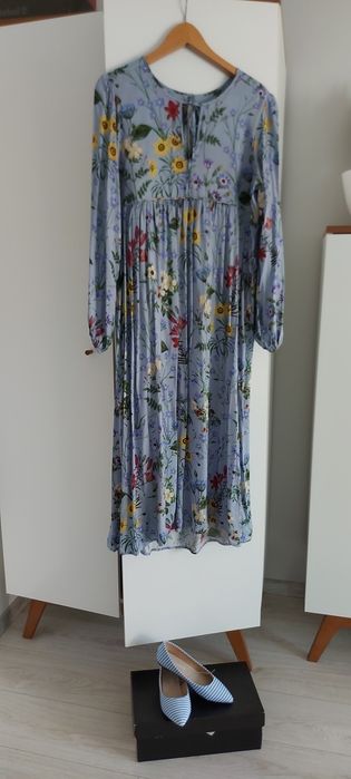 Baleriny w paski Wólczanka r.36