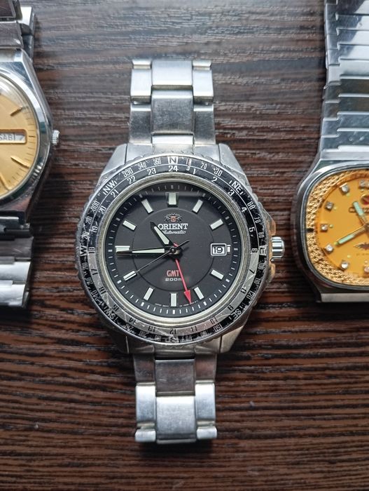 Часы Seiko Сейко 6309 , 7009 Citizen апельсин Orient GMT 200
