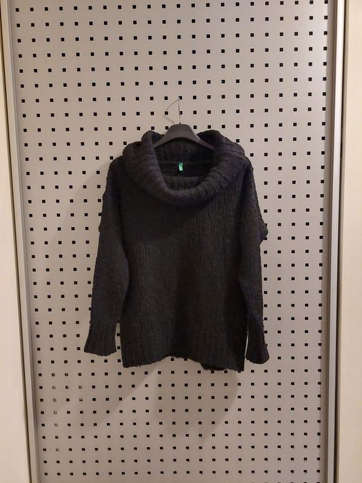 Golf sweter damski XS/S Benetton oversize