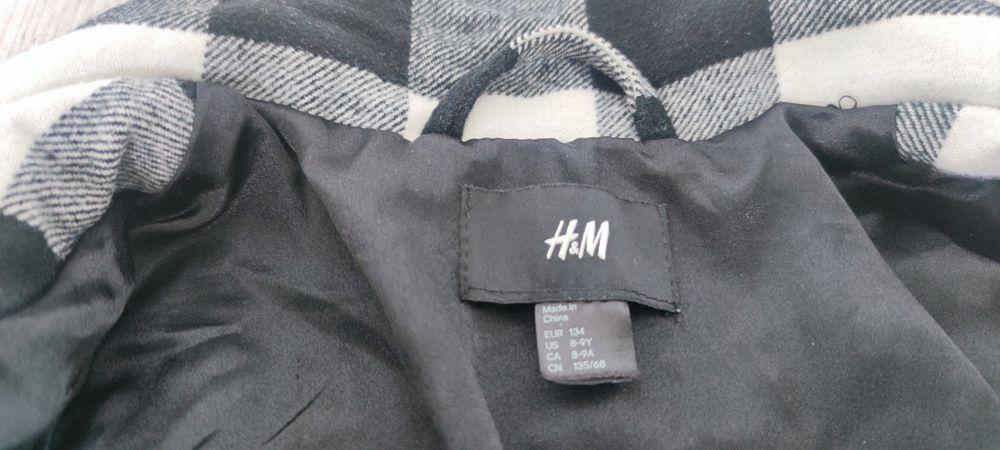 Kurtka płaszczyk H&M dla dziewczynki 8-9 lat