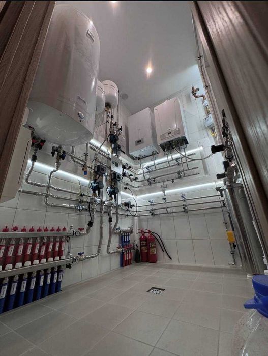 Встановлення газового або електричного котла