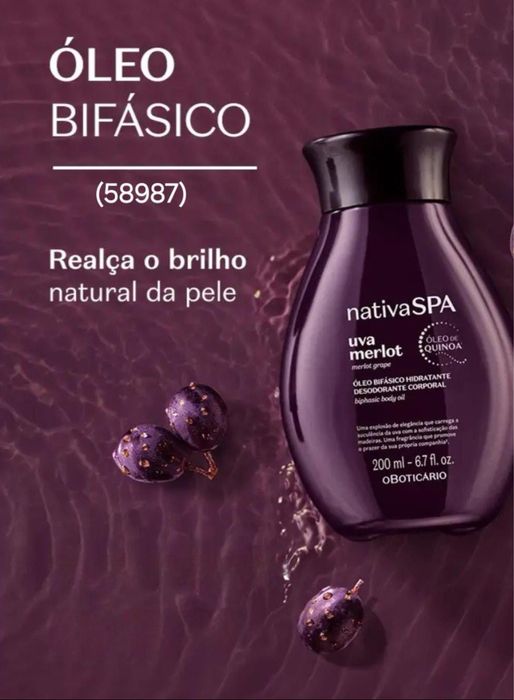 Oleo bifasico Uva