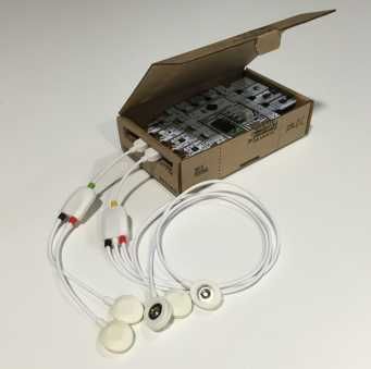 BITalino Board completo – kit para medir sinais do corpo (ECG, músculos, etc.)