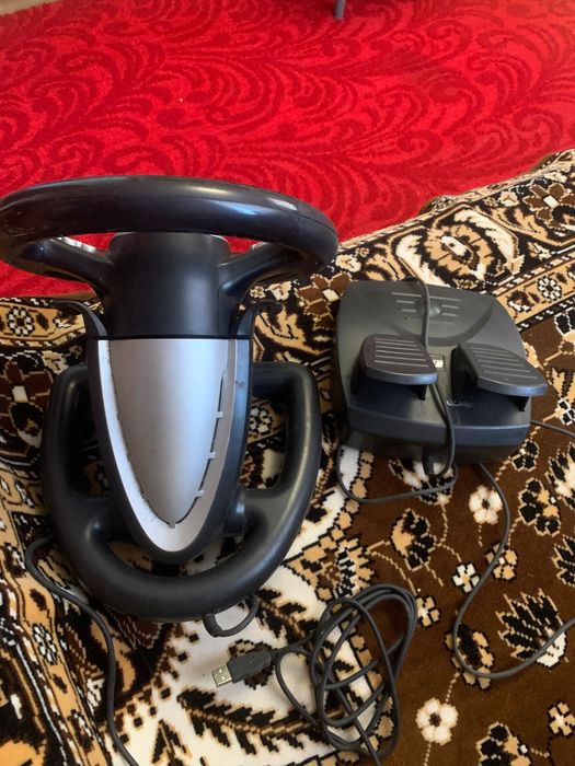 Руль з педалями acme