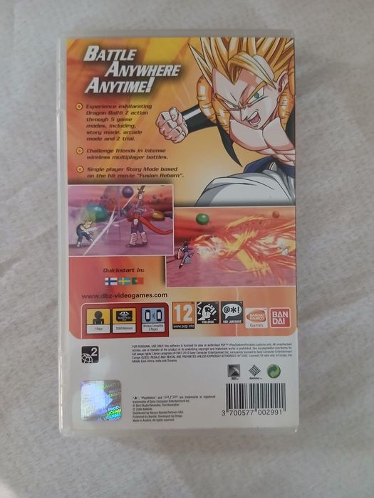 Dragon Ball Z Shin Budokai PSP Completo