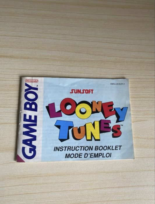 Looney tunes gameboy com manual