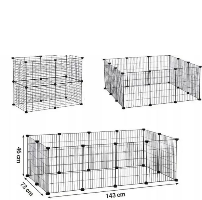 Металева клітка для тварин Sonmics 143 x 73 x 46 см
