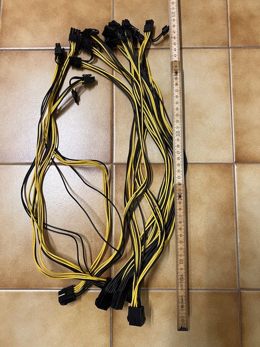 Extensor PCIe de cabos de fonte