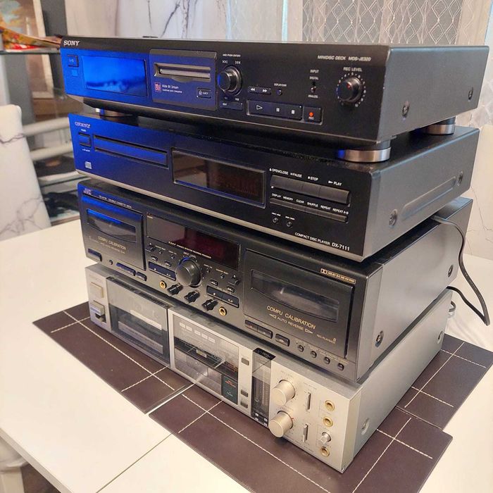 Segmenty Onkyo, Kenwood, JVC i wieża sony
