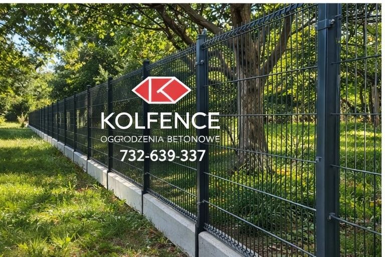 Ogrodzenie betonowe  dwustronne garaz wiata montaz producent