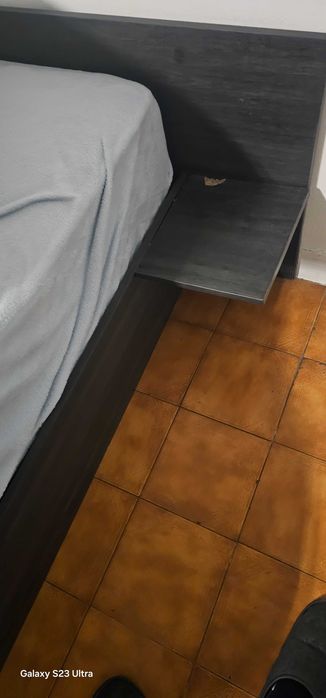 Cama de casal 1,50 × 1,90