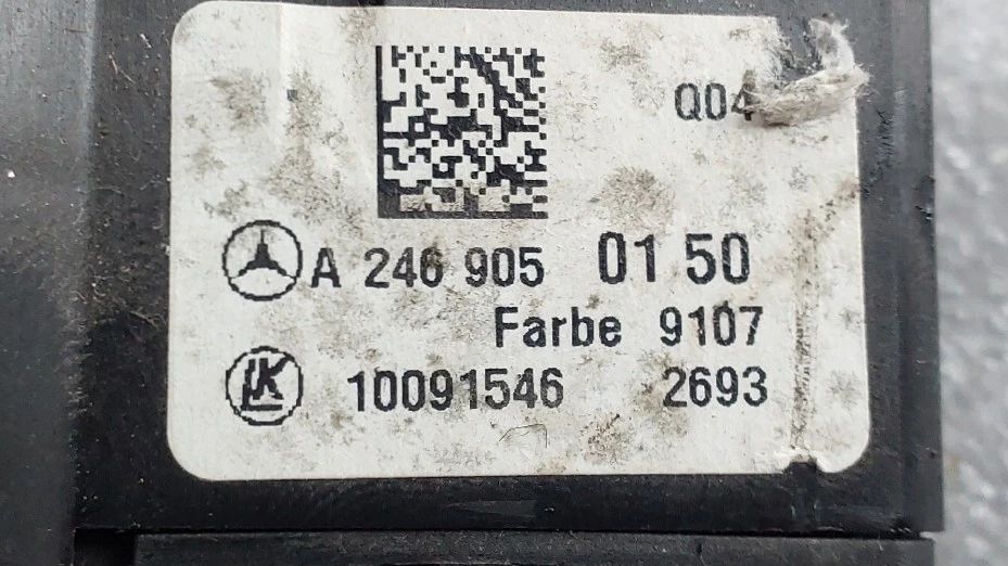 Botão / interruptor de luzes MERCEDES-BENZ Classe A (W176)