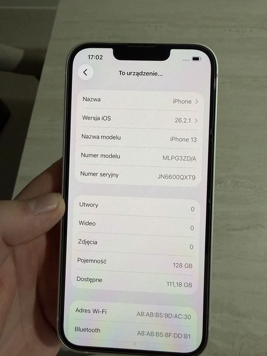 iPhone 13 128GB Biały