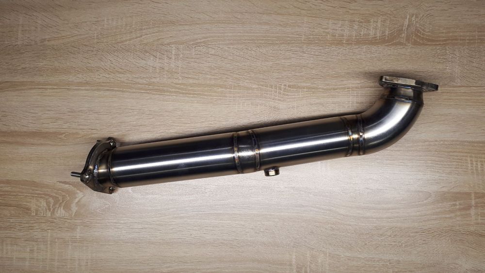 Даунпайп AUDI A6 C6 2.7, 3.0 TDI Downpipe Ауди HEAT SHIELD