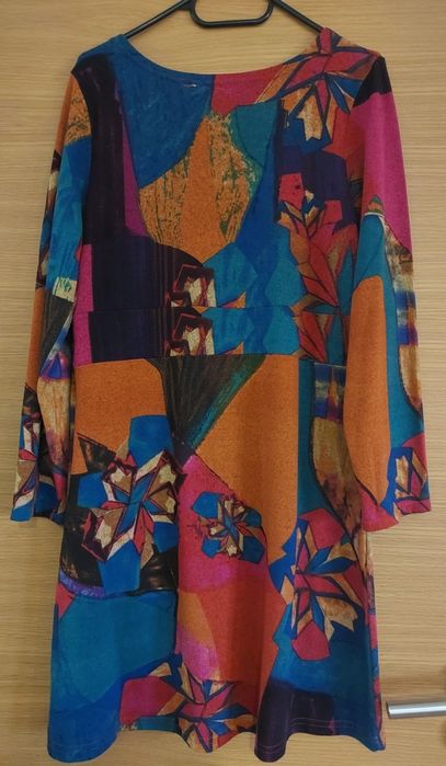 Vestido Estampado Abstracionismo, ML