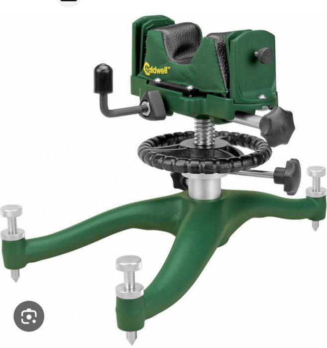 Apoio frontal para tiro desportivo