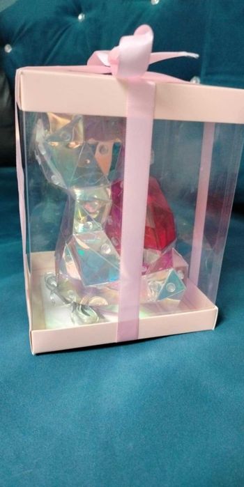 lampka nocna led miś świecący prezent pomysł na prezent dzień  kobiet.