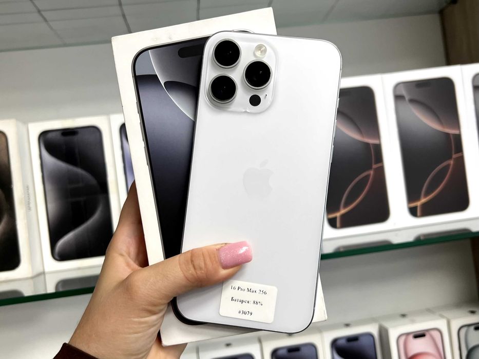 iPhone 16 Pro Max 256 GB Neverlock | Магазин | Гарантія