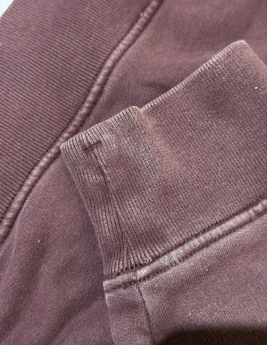 Stone Island оригінал худі 2019 бордовий бавовна розмір L/XL