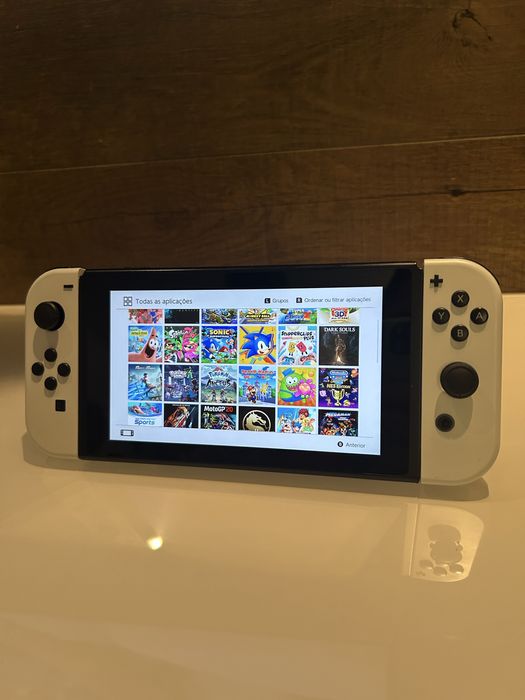 Nintendo Switch V2 desbloqueada + 256 GB