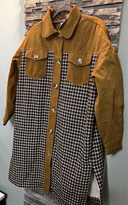 Płaszcz damski oversize