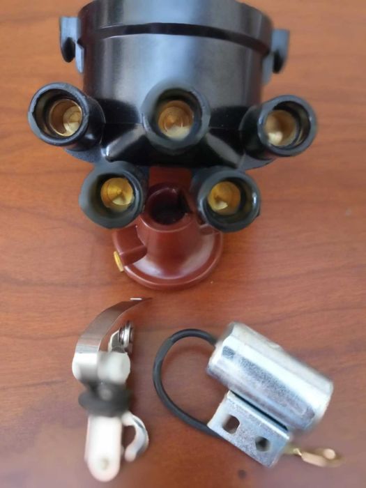 tampa de distribuidor +rotor+ platinados +condensador