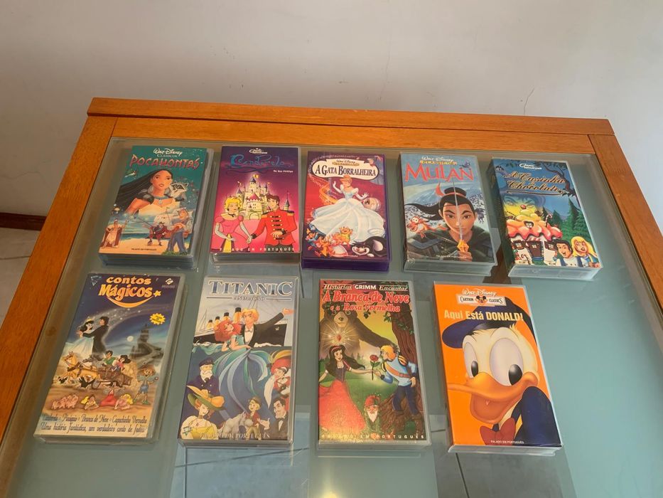 Cassetes filmes VHS
