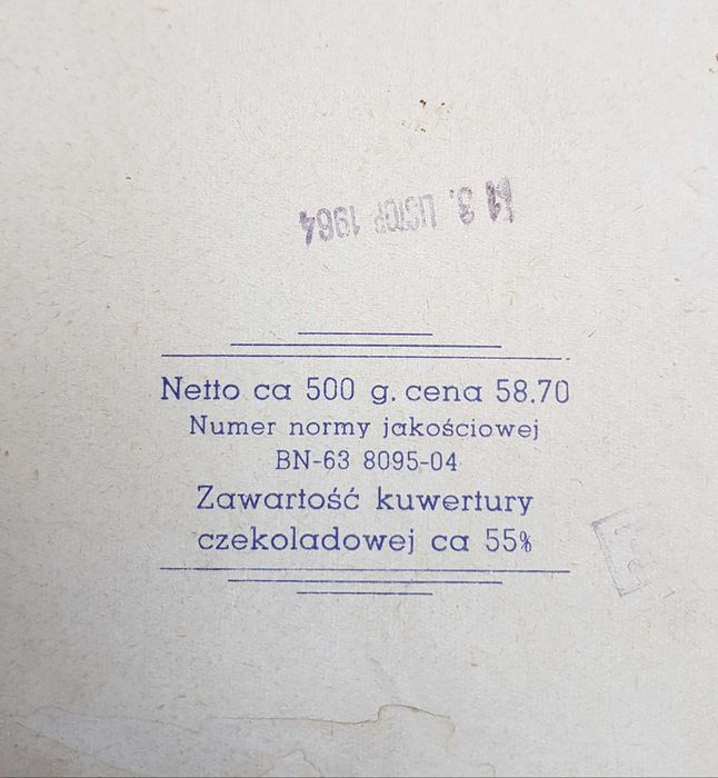 Wedel stare pudełka logo PLL LOT 3 szt.