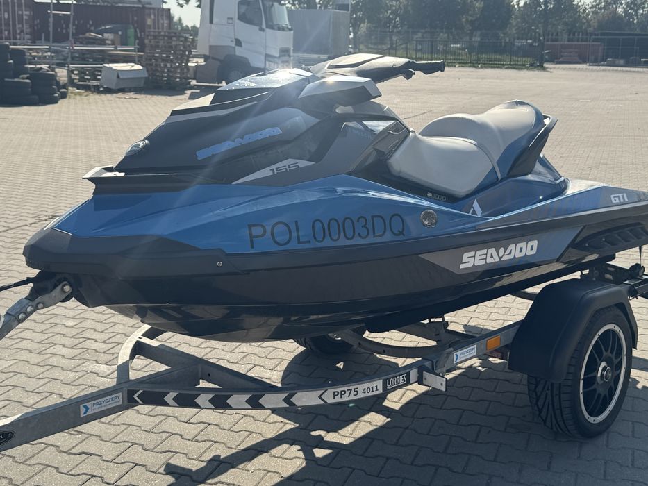 skuter wodny SeaDoo GTI 155 se z przyczepą